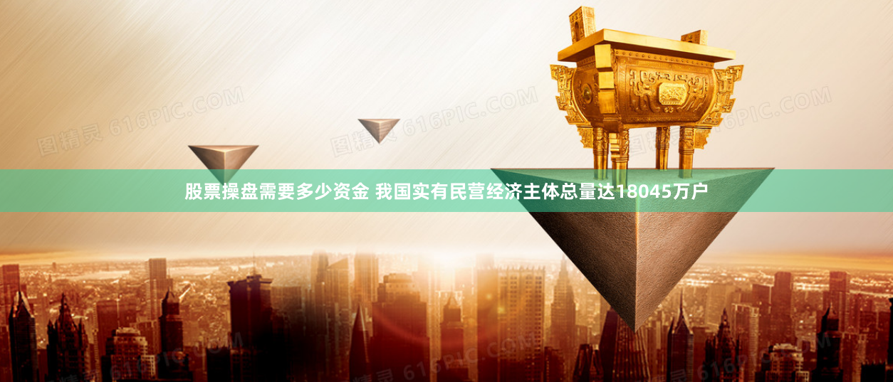 股票操盘需要多少资金 我国实有民营经济主体总量达18045万户